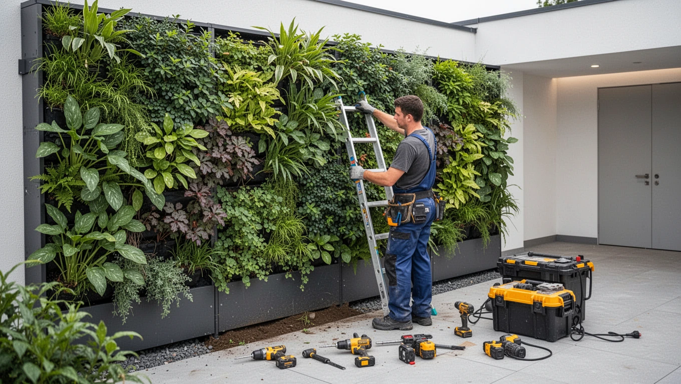 Vertical Garden Installation