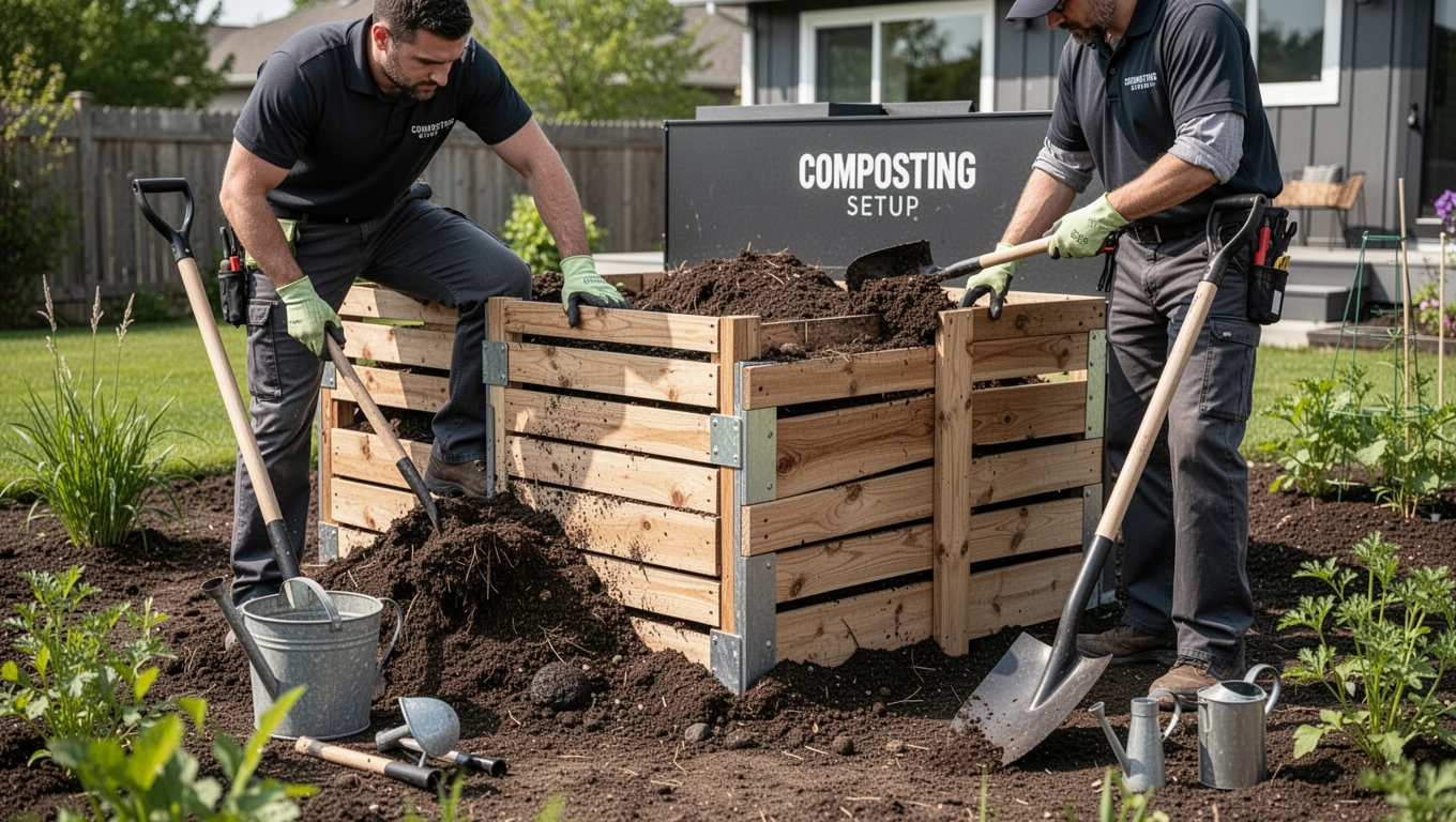 Composting Setup