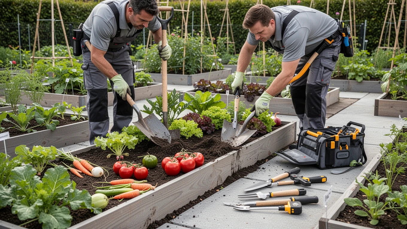 Vegetable Garden Installation